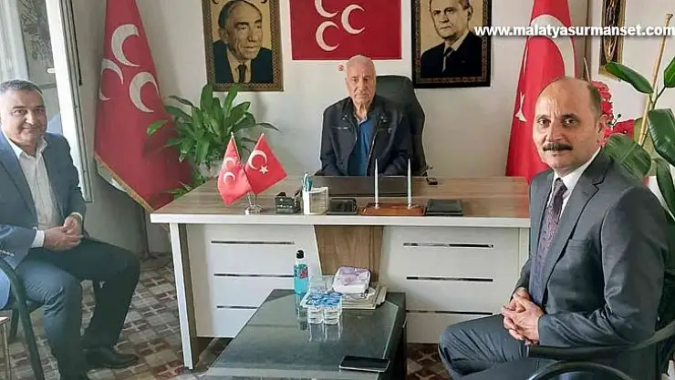 Başkan Doğru'dan MHP'li yeni başkana ziyaret