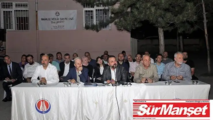 Başkan Ercan, Plevne Mahallesi sakinleriyle buluştu