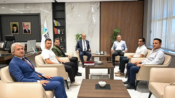Başkan Geçit Özalper'de Taziye Evi İçin Protokol İmzaladı