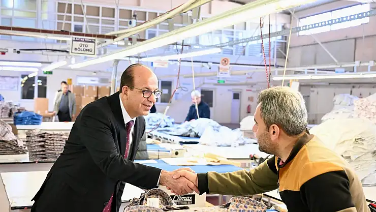 Başkan Geçit'ten Organize Sanayi Bölgelerine Destek Ziyareti