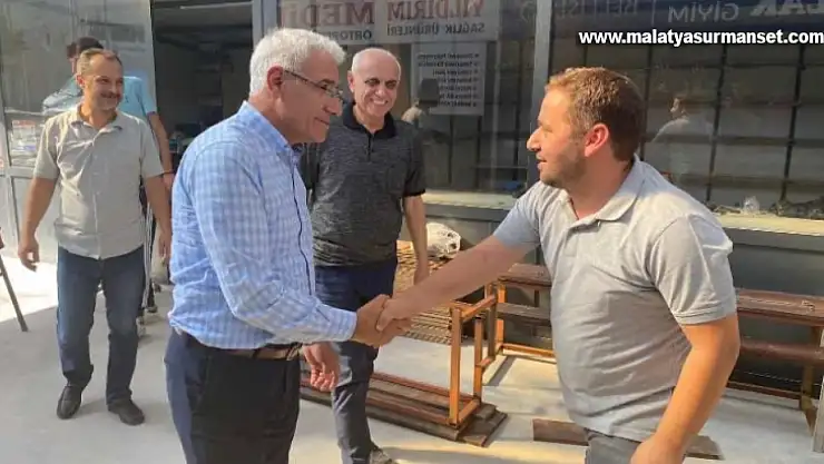 Başkan Güder Ankara Esnaf Çarşısı Esnaflarıyla Buluştu