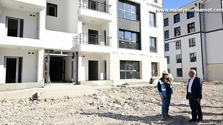Başkan Güder: Aralık Ayında Battalgazi'de 726 Deprem Konutunun Teslimi Yapılacak