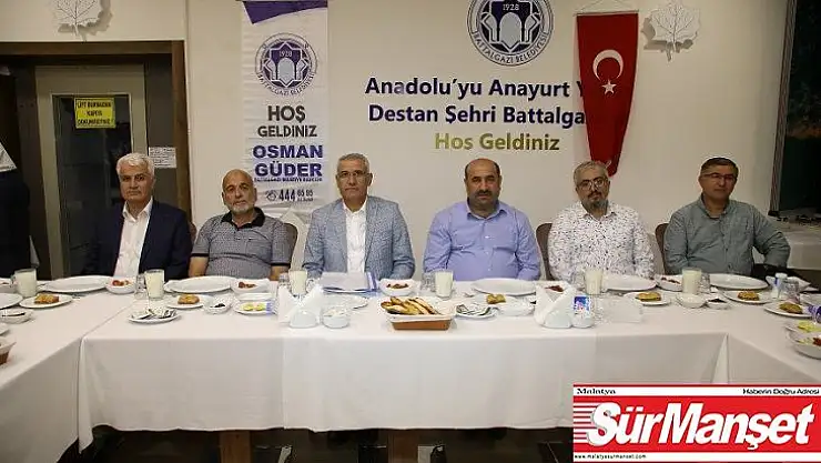 Başkan Güder, Battalgazi Belediyespor oyuncuları ile buluştu