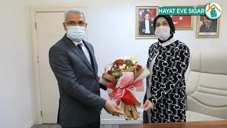 Başkan Güder'den yeni başkanlara hayırlı olsun ziyareti