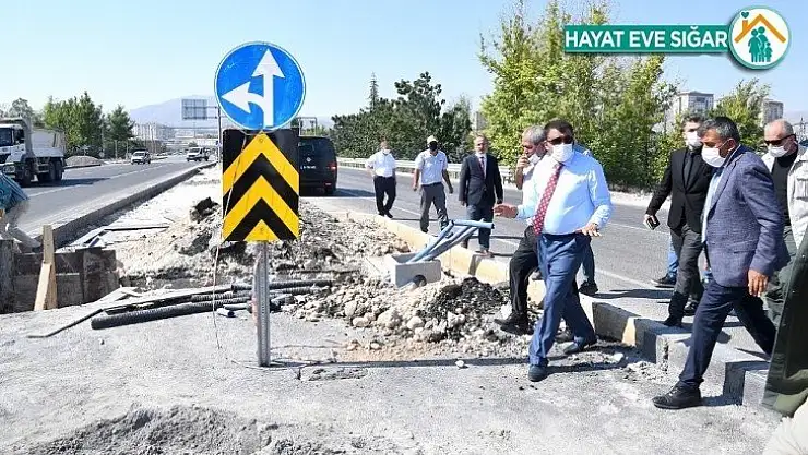 Başkan Gürkan, Anayurt Bulvarı'nda inceleme