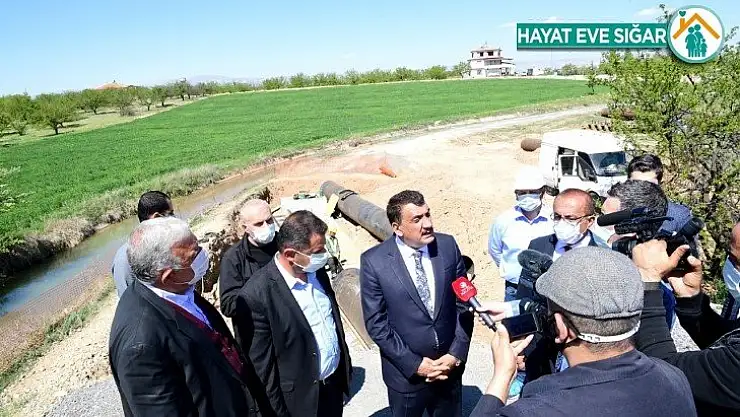 Başkan Gürkan, Batı Kollektöründe inceleme yaptı