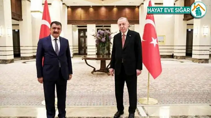 Başkan Gürkan Cumhurbaşkanı Erdoğan İle İstişare Toplantısında