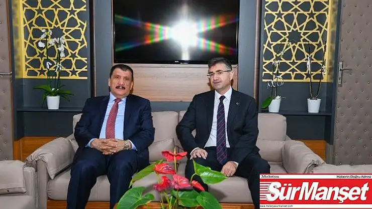 Başkan Gürkan'dan Gümrük  Müdürü Aydemir'e ziyaret