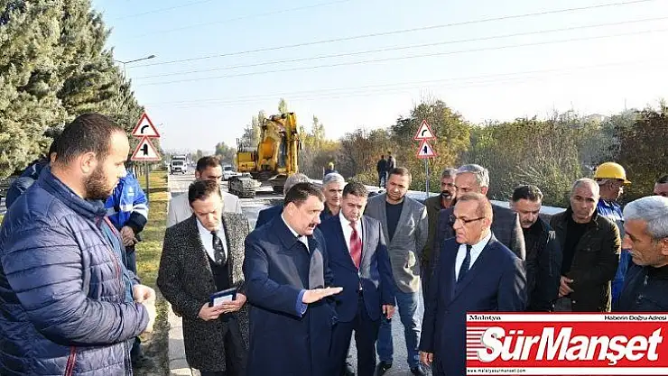 Başkan Gürkan, içme suyu isale hattında inceleme yaptı