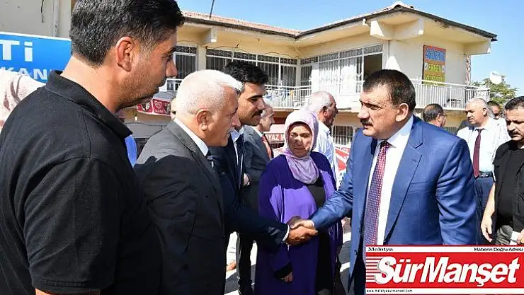 Başkan Gürkan, Kale ilçesini ziyaret etti