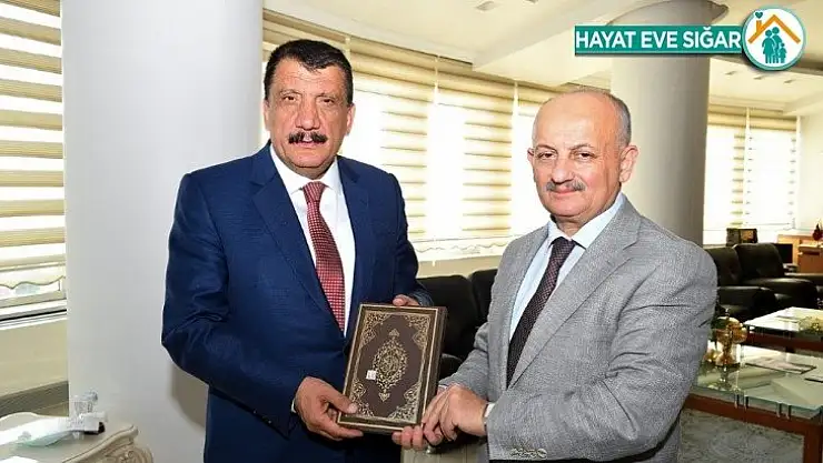 Başkan Gürkan, Müftü Işıldar'ı ağırladı
