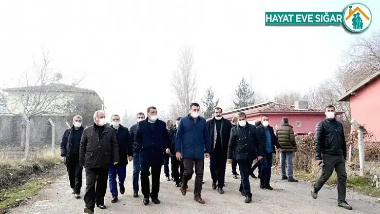 Başkan Gürkan, Ören Mahallesinde inceleme yaptı