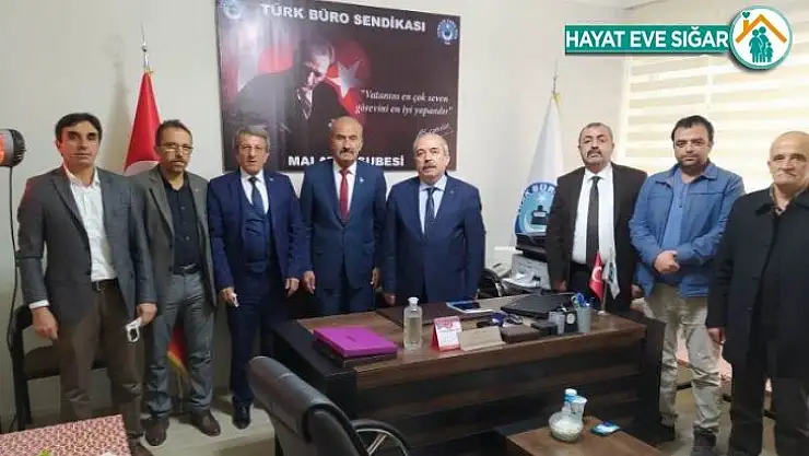 Başkan Kaya'dan Türk Büro Sen'e Ziyaret