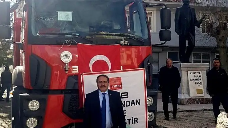 Başkan Kılıç itfaiye vaadini gerçekleştirdi