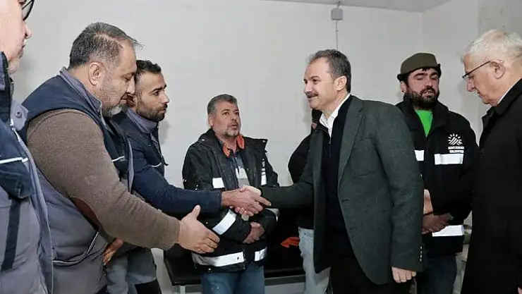 Başkan Kılınç, belediye personelleriyle bir araya geldi