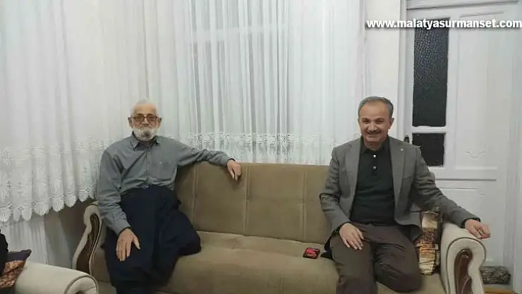 Başkan Kılınç, büyüklerin hayır duası aldı