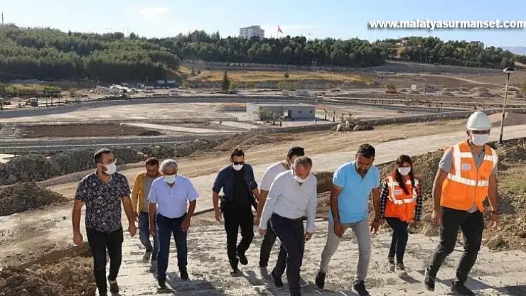 Başkan Kılınç, çalışma alanlarını inceledi