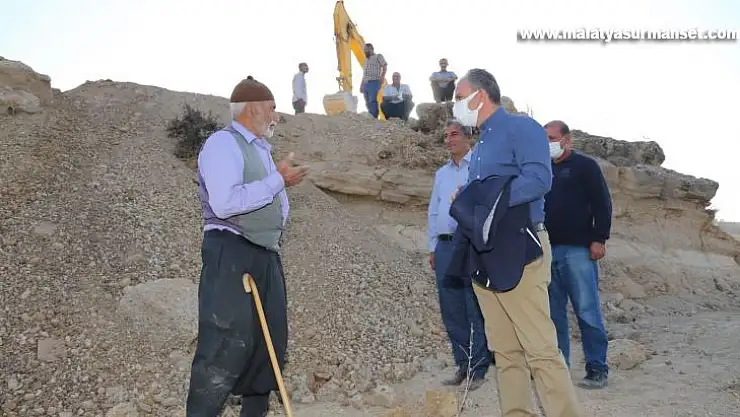 Başkan Kılınç Güney Çevreyolunda incelemelerde bulundu