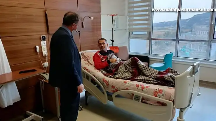 Başkan Kılınç, hasta ve hasta yakınlarıyla bir araya geldi