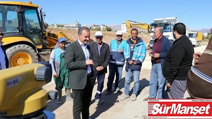 Başkan Kılınç, millet caddesindeki çalışmaları yerinde inceledi