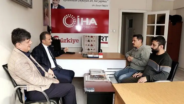 Başkan Kılınç'tan İHA'ya ziyaret