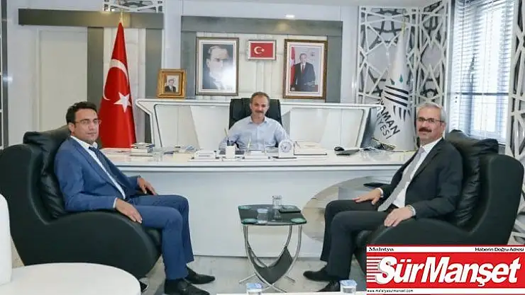 Başkan Kılınç ve Bölge Müdürü Keskin, projeleri konuştu