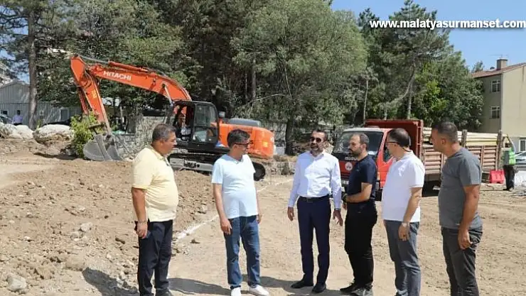 Başkan Şerifoğulları kentte devam eden çalışmaları inceledi