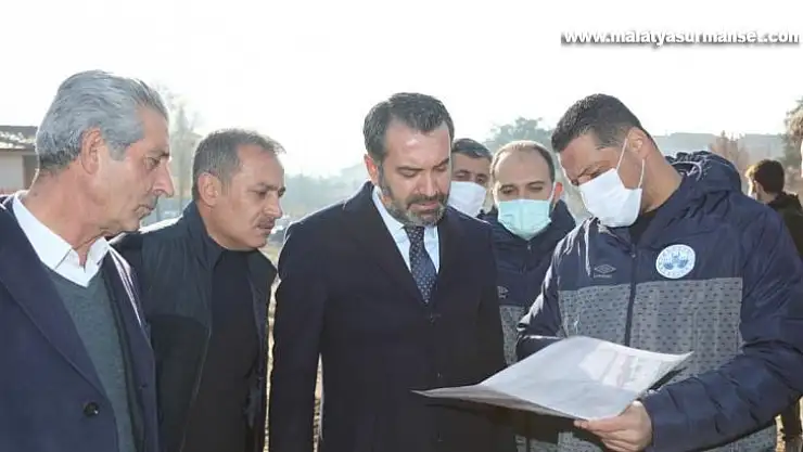 Başkan Şerifoğulları, sahadaki çalışmaları inceledi