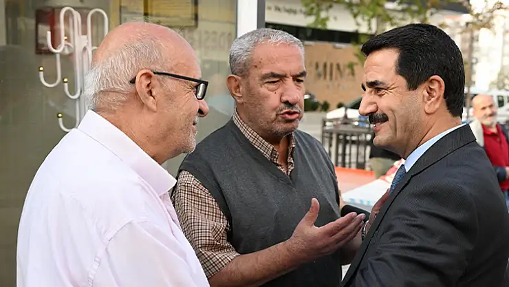 Başkan Taşkın'dan Esnafa Ziyaret Hedef Ticaretin Canlanması