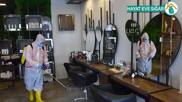 Başkan Yavaş'tan berber ve kuaförlere hijyen desteği