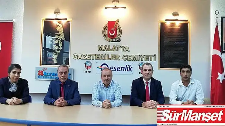 Başkan Zafer Malatya Gazeteciler Cemiyeti'ni Ziyaret Etti