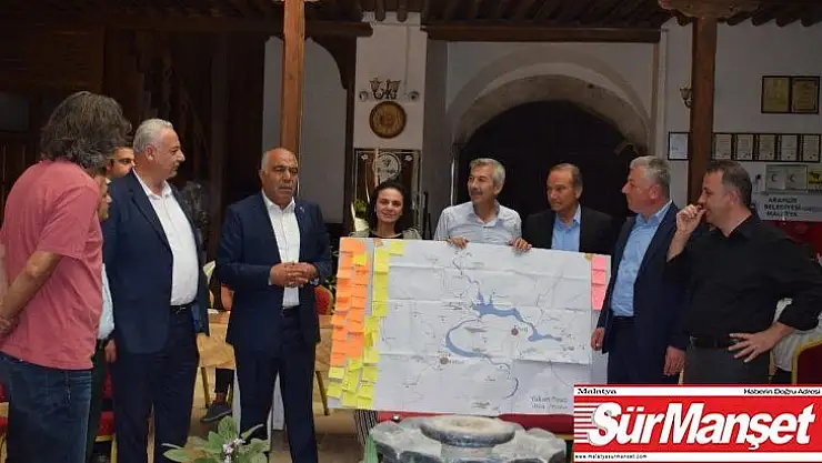 Başkanlar Arapgir'de Fırat'ı konuştu