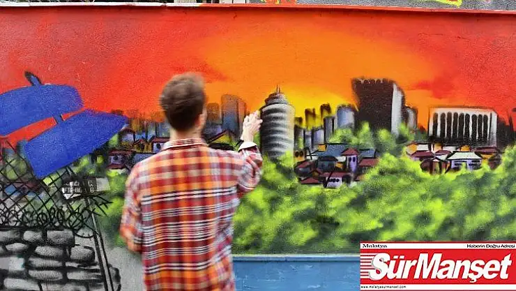 Başkent duvarları rengarenk