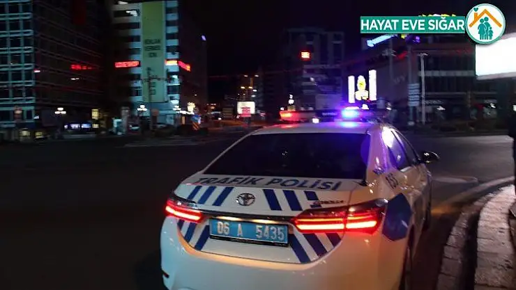 Başkent'te 4 günlük sokağa çıkma kısıtlaması başladı