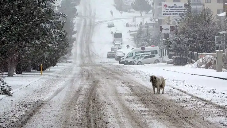 Başkent'te kar yağışı etkili oldu