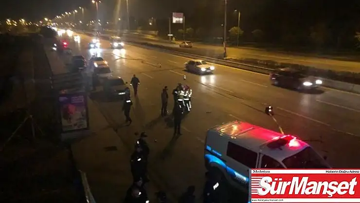 Başkent'te takla atan otomobilden fırlayan sürücü öldü