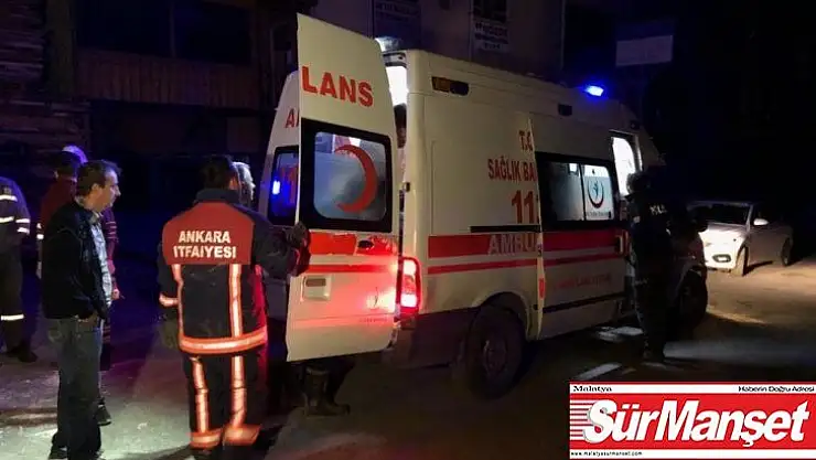 Başkent'te trafoya giren kablo hırsızı ölümden döndü