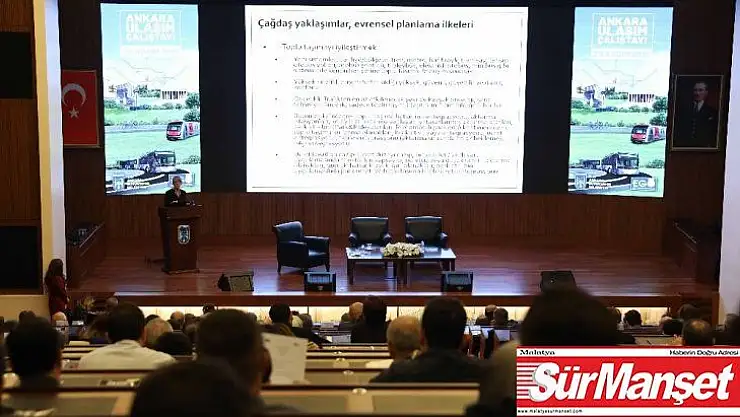 Başkent'te ulaşım çalıştayı toplandı