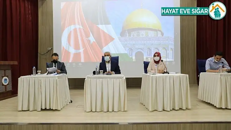 Battalgazi Belediye meclisi İsrail zulmünü kınadı