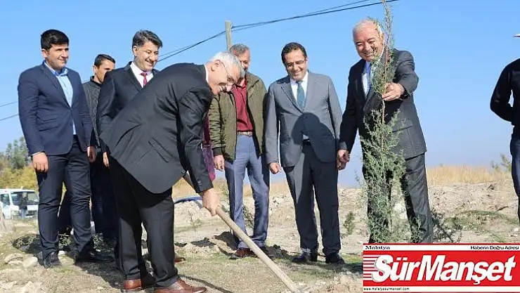 Battalgazi Belediyesi bin fidanı toprakla buluşturdu