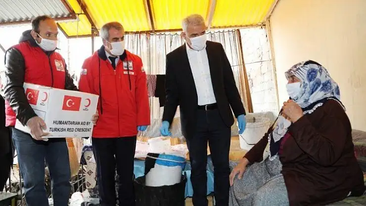 Battalgazi Belediyesi ve Kızılay ihtiyaç sahiplerini unutmadı