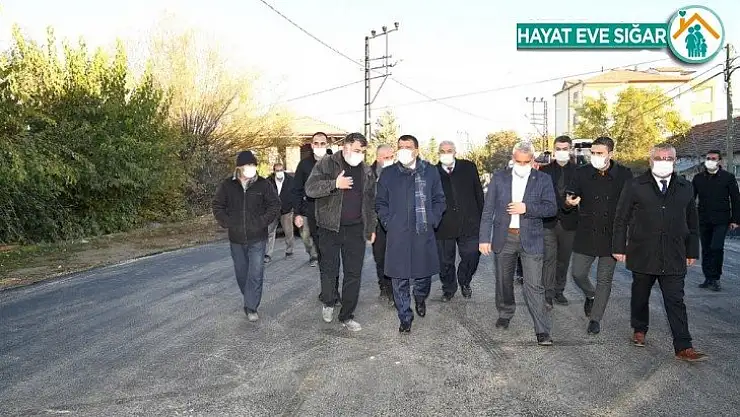 Battalgazi Caddesi'nin yol sorunu çözüme kavuştu