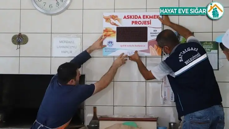 Battalgazi'de Askıda ekmek projesi yaygınlaşıyor