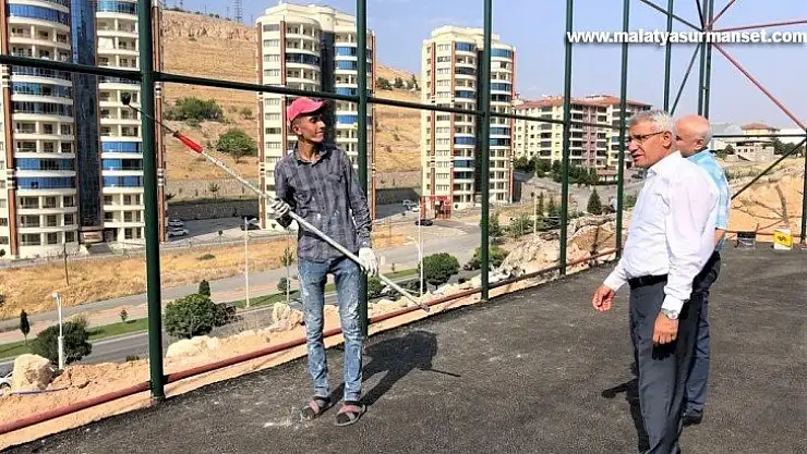 Battalgazi'de gençlerin spor alanları artıyor