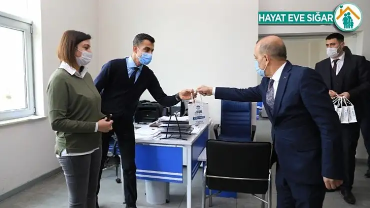 Battalgazi'de kandil simidi ikramı