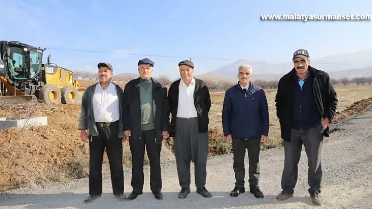 Battalgazi'deki kırsal bölgelere yatırımlar sürüyor