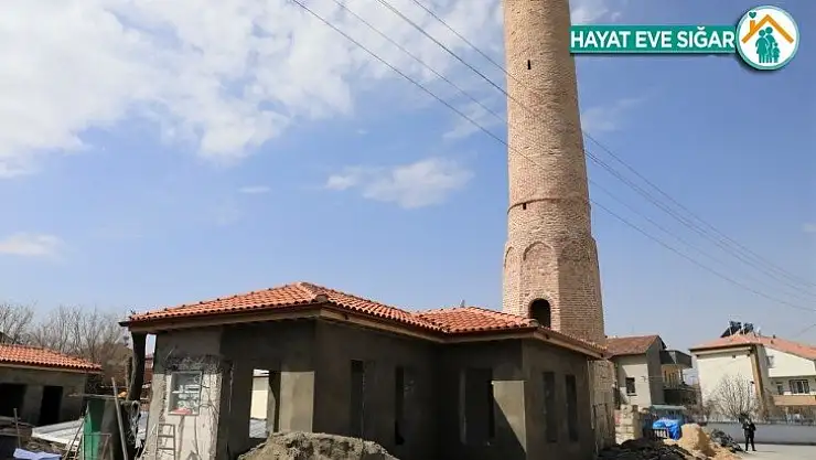 Battalgazi'deki tarihi mekanlarda restorasyon çalışmaları sürüyor