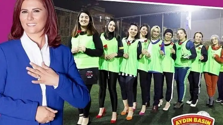 Bayanların başlama vuruşunu Bayan Başkan yapacak