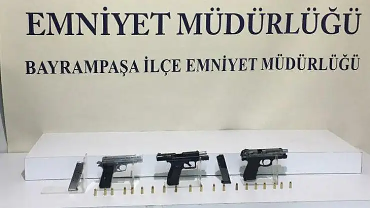 Bayrampaşa'da silahla bir kişiyi vuran şahıs yakalandı