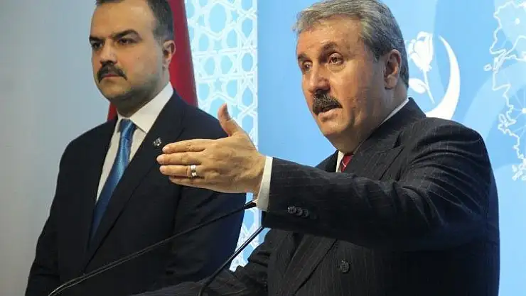 BBP Başkanı Destici: 'Hiçbir projeye iktidardan geldiği için peşinen karşı çıkmayın'